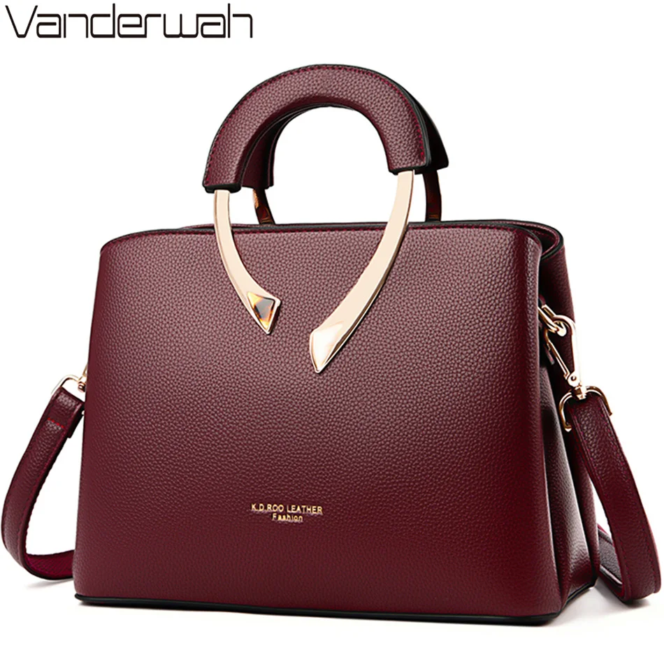 Luxury High Quality Bags - GENUINE VANDERWAH High Quality Pu Leather