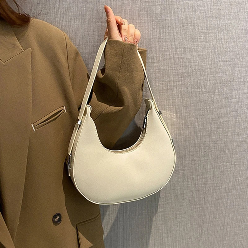 Luxury Bags Quality - Women's Underarm Bag Luxurious PU Leather