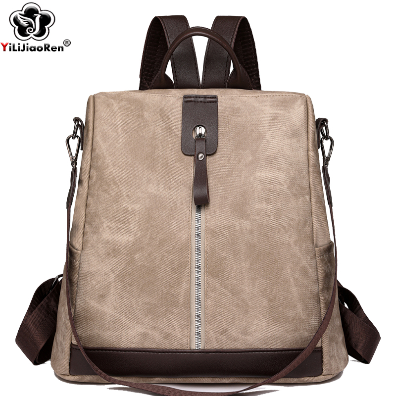 Luxury High Quality Bags - Fashion Anti-theft Backpack Female High Quality