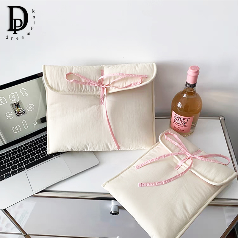 Luxury Quilted Bags - Quilted Luxury Laptop Bag Bowknot Fashion
