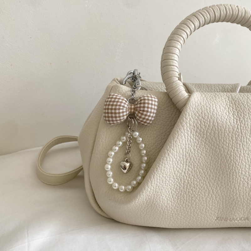 Pleated Design Round Top-handl - Luxury Bags Consignment review and price
