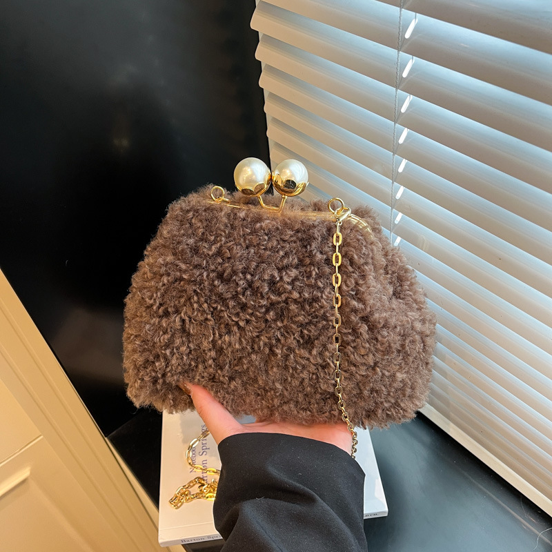 Plush Frame Bags For Women Win - Luxury Bags Korea review and price