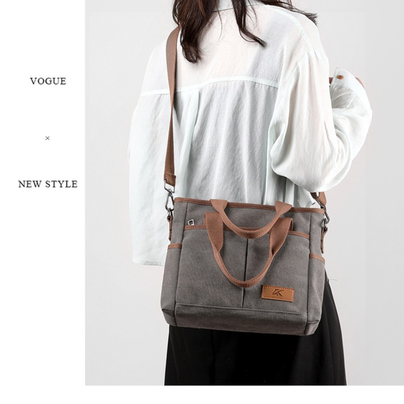 New Casual Canvas Bag Large Ca - Luxury Bags Korea review and price