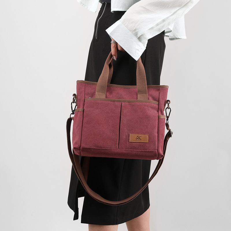New Casual Canvas Bag Large Ca - Luxury Bags Korea review and price