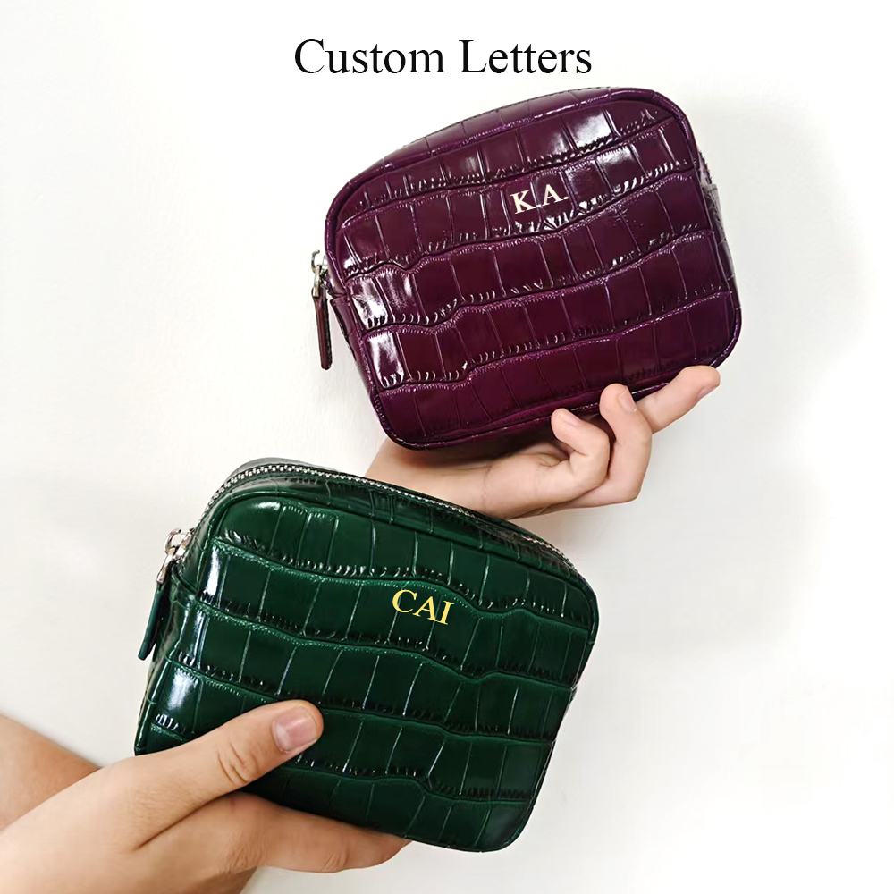 Luxury Small Mock Crocodile Le - Luxury Ziploc Bags review and price