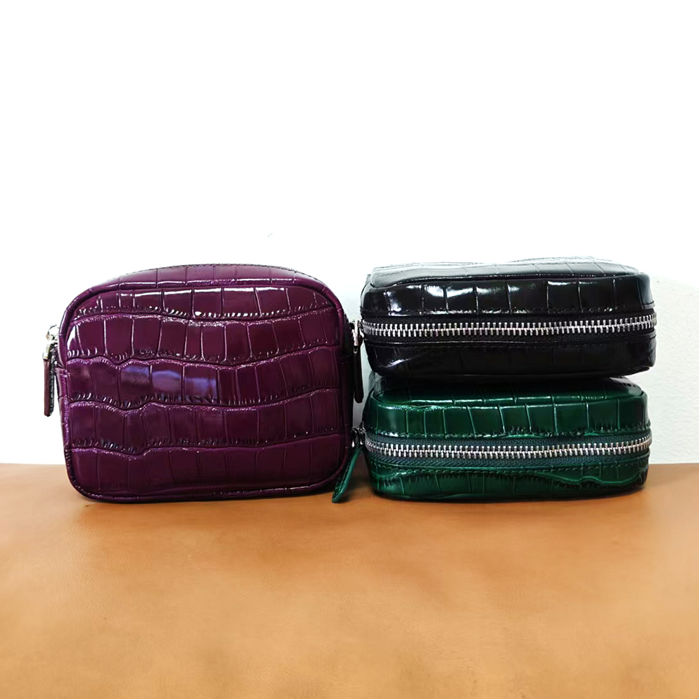 Luxury Small Mock Crocodile Le - Luxury Ziploc Bags review and price