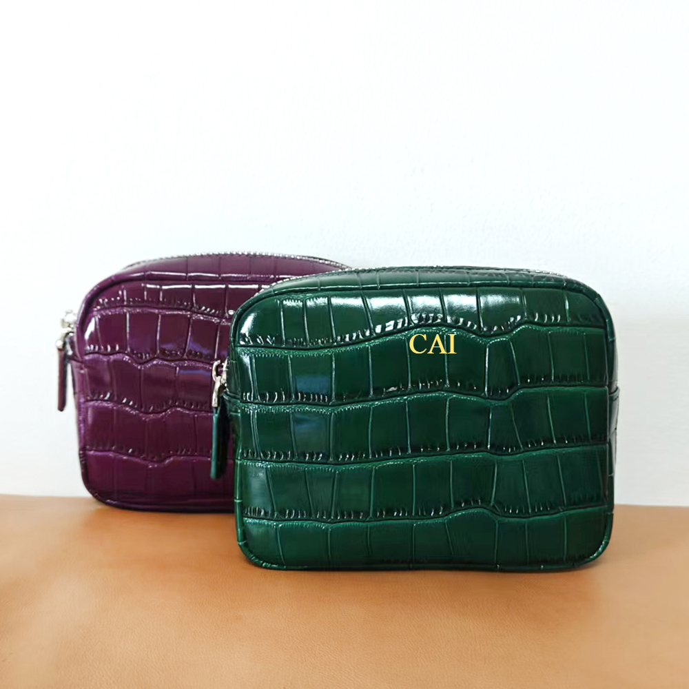 Luxury Small Mock Crocodile Le - Luxury Ziploc Bags review and price