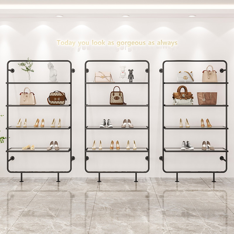 Shoe store bag display rack, w - Luxury Bags In Store review and price