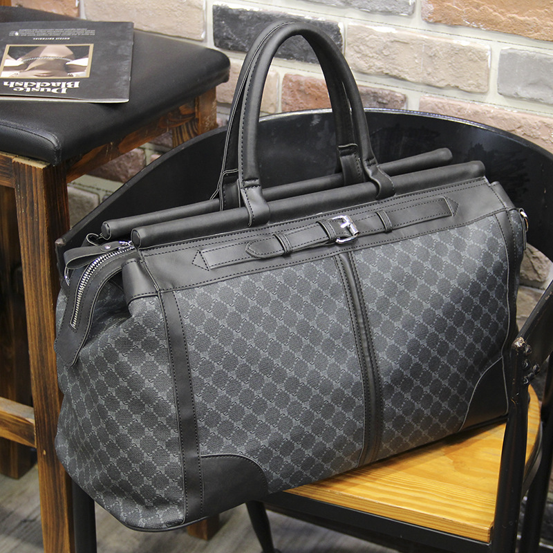 Fashion Plaid Travel Bag Men H - Luxury Bags Luggage review and price