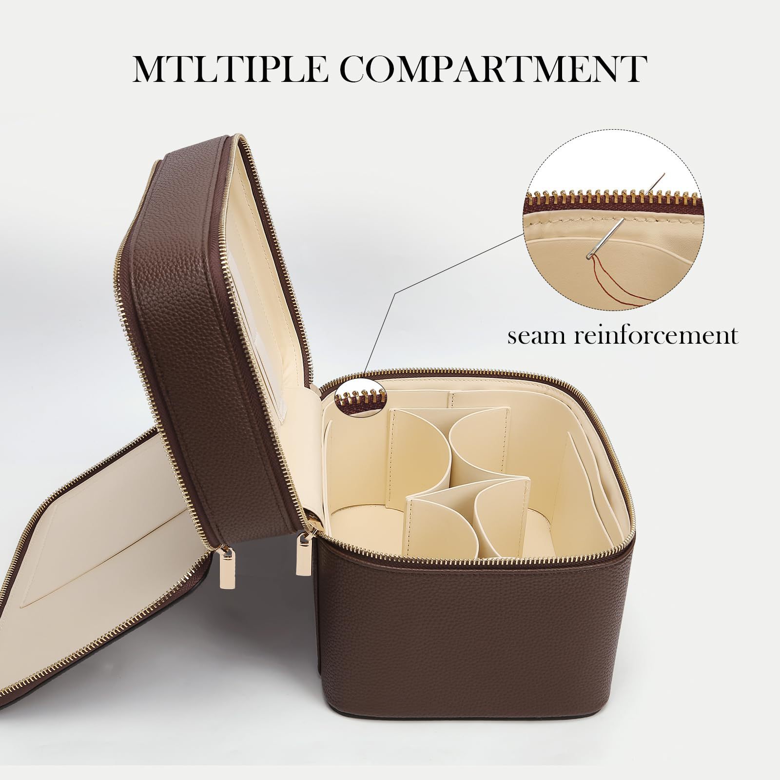 Large Capacity Double-layer Lu - Luxury Bags Quality review and price