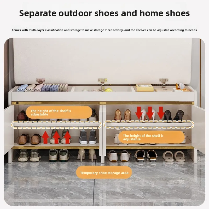 Shoe Change Stool Light Luxury - Luxury Bags Entry review and price