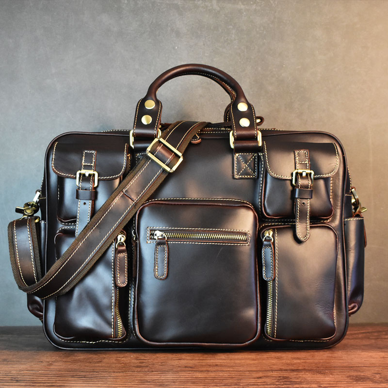 Vintage Men's Black Shoulder B - Luxury Bags Luggage review and price