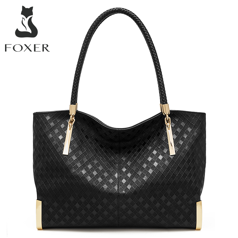 FOXER Genuine Leather Lady's H - Luxury Quilted Bags review and price