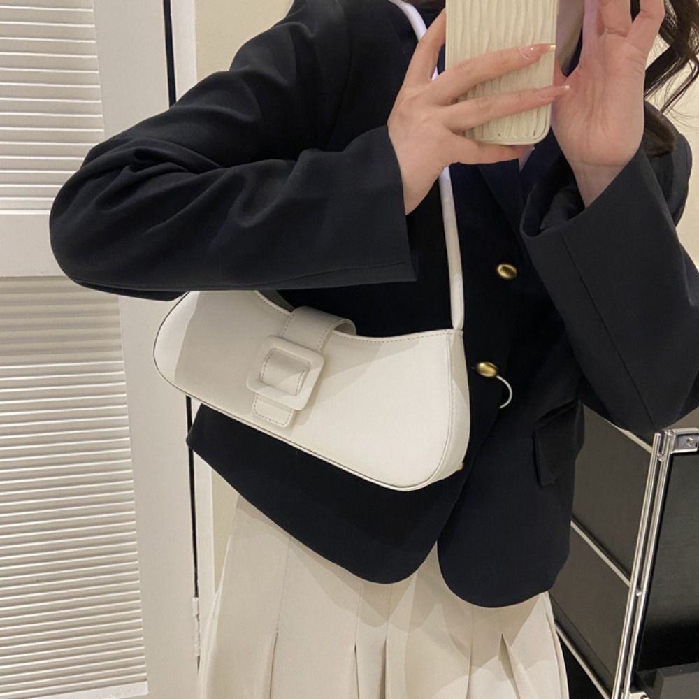 PU Leather Underarm bag Women  - Luxury Bags Korea review and price